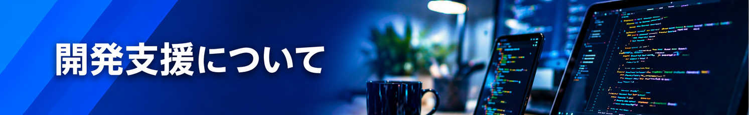 開発支援について